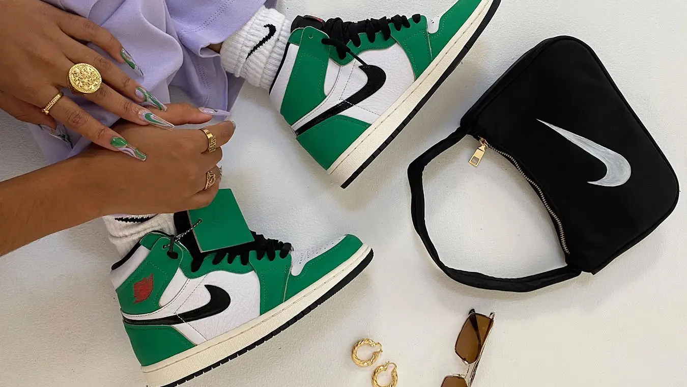 youth air jordan retro 1 high og gs Jordan 1 'Lucky Green