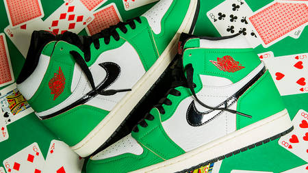 Release Reminder: Don't Miss the Air Jordan 1 High OG "Lucky Green"!