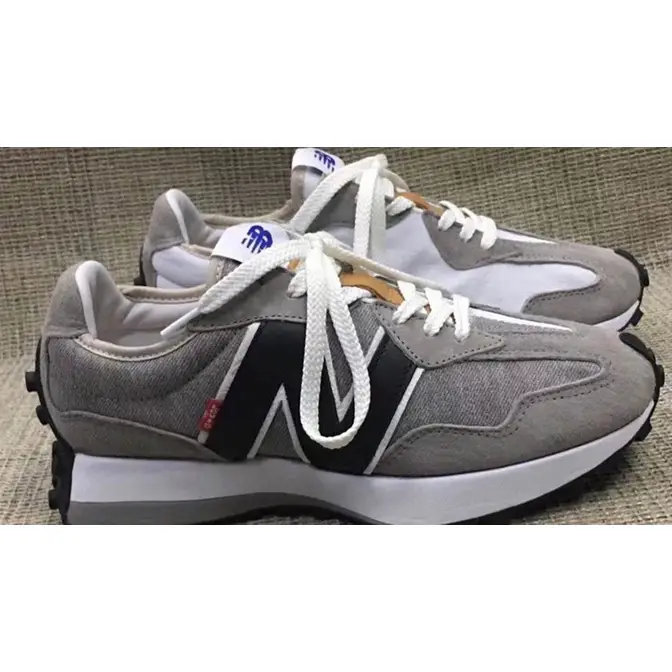 Levis x New Balance 327 Denim Grey Where To Buy MS327LVB The Sole