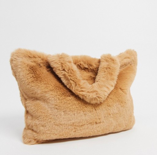 My Accessories Faux Fur Bag