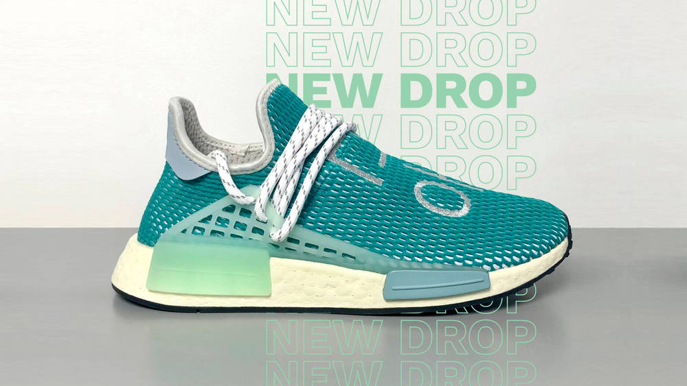 Pharrell Williams x adidas NMD Hu "Dash Green"