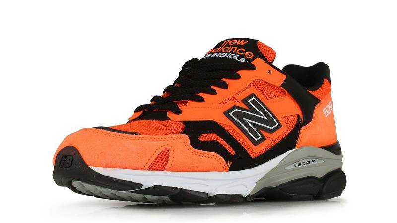 New Balance 920 Made In England Orange Black Front