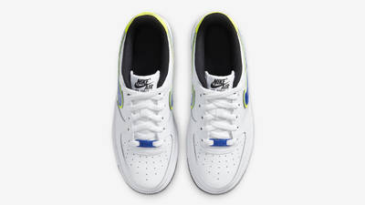 Nike Air Force 1 07 GS White Racer Blue Volt