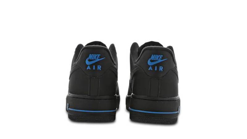 air force 1 black and blue