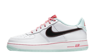 Nike Air Force 1 07 LV8 GS White Flash Crimson Atomic Pink
