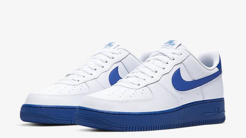 Nike Air Force 1 07 White Royal Front