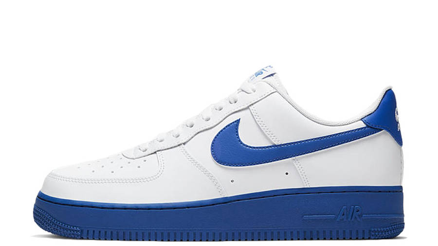 nike air force 1 white and blue