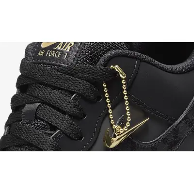 Nike Air Force 1 Black Metallic Gold | Where To Buy | DC3951-001 | The ...