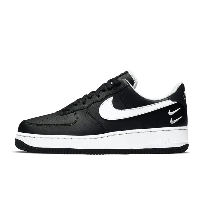 Nike Air Force 1 Low Double Swoosh Black White | Where To Buy | CT2300 ...