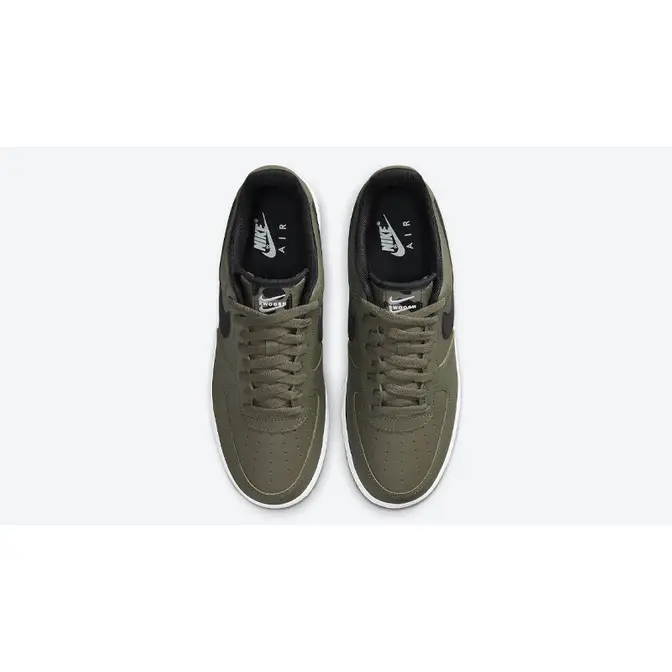 Nike Air Force 1 Low Olive Black Double Swoosh CT2300-300 (Used) 