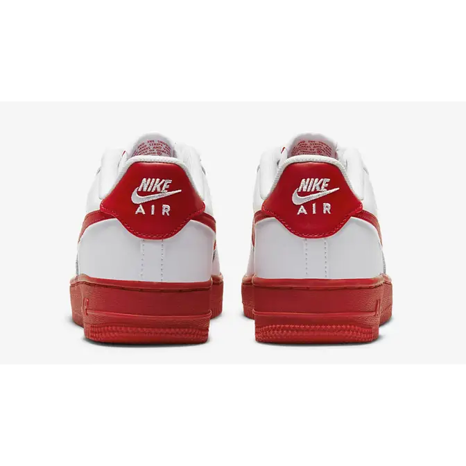Nike Air Force 1 GS White University Red | Where To Buy | CV7663-102 ...