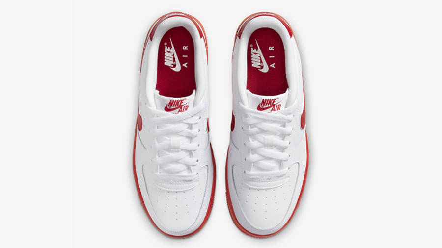 Nike Air Force 1 GS White University Red