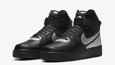 Nike Air Force 1 High 3M Black Front