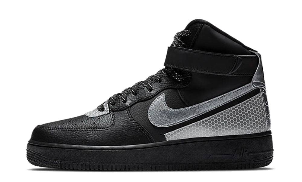 hightop airforce ones black