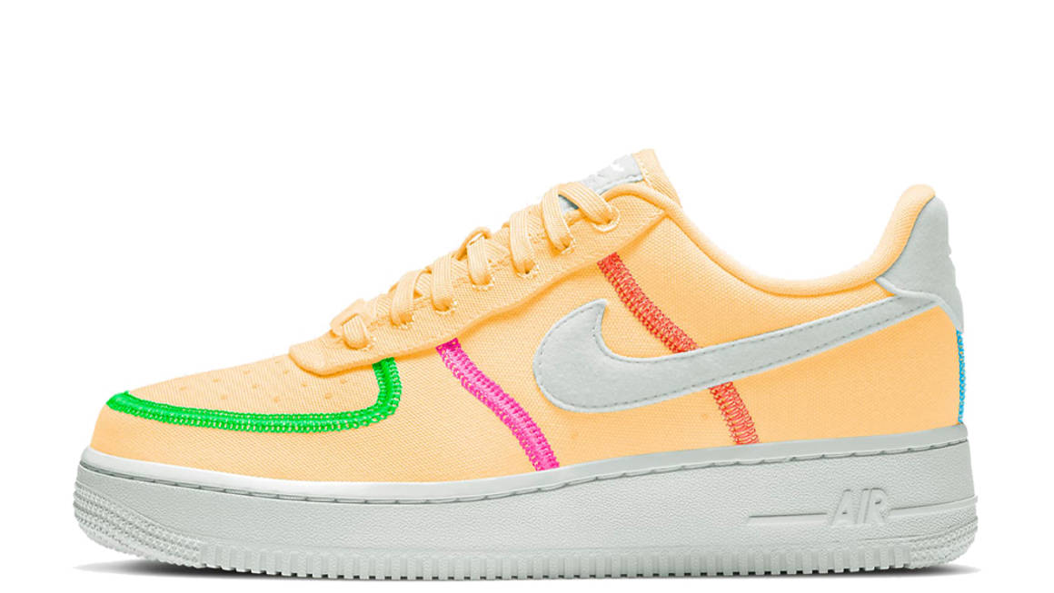Multicoloured Seams Brighten Up These 3 Vibrant Air Force 1s | The Sole ...
