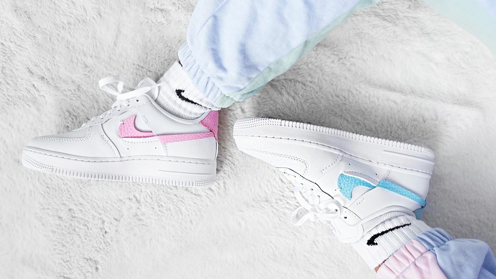 Nike air force 1 best sale sage low psychic pink