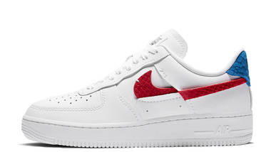 Nike Air Force 1 LXX Snakeskin White Red