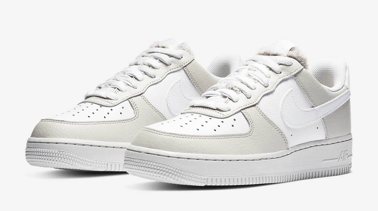 Nike Air Force 1 Light Bone Life Lime White Cream