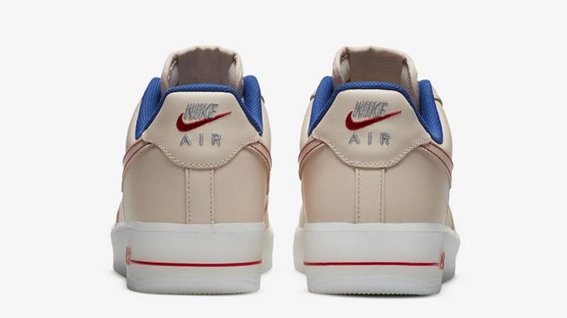 Nike Air Force 1 Low Beige Blue Back