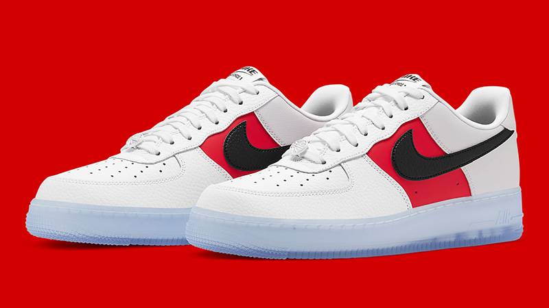 Nike Air Force 1 Low EMB White Red CT2295-110 front