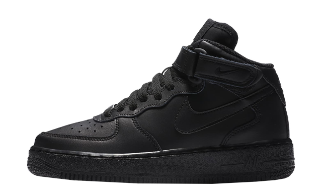 Nike Air Force 1 Mid GS Black