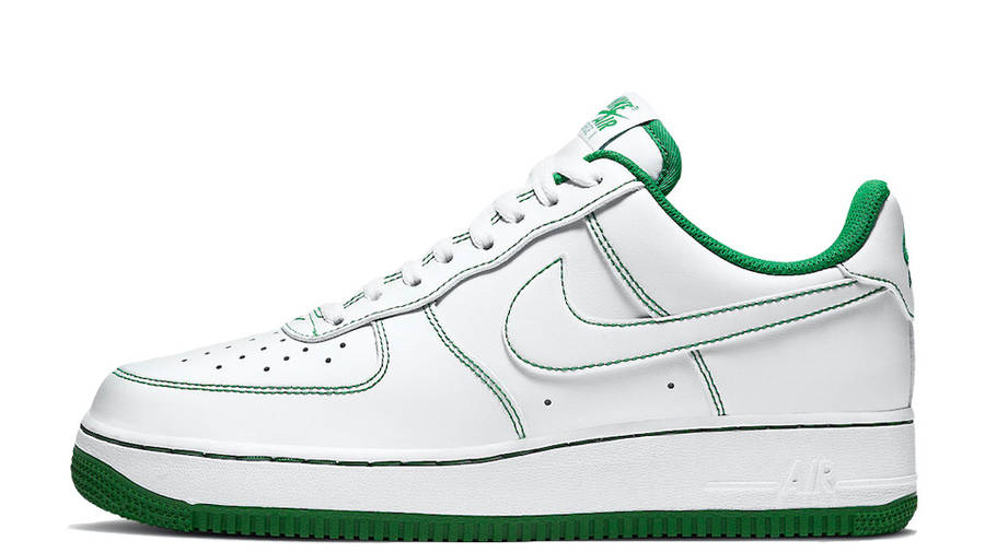 high top green air force ones