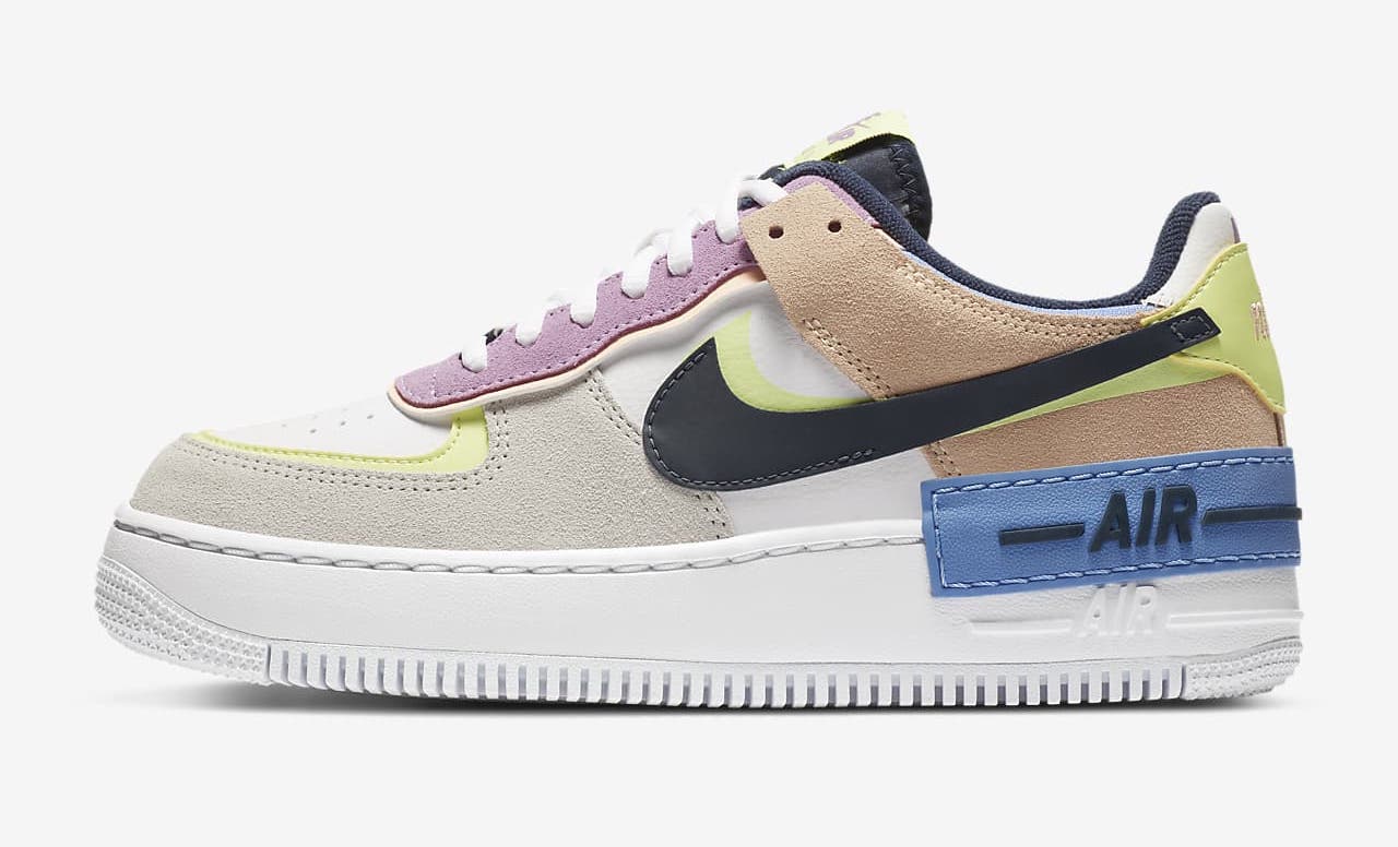 Nike Air Force 1 Shadow Photon Dust Barely Volt