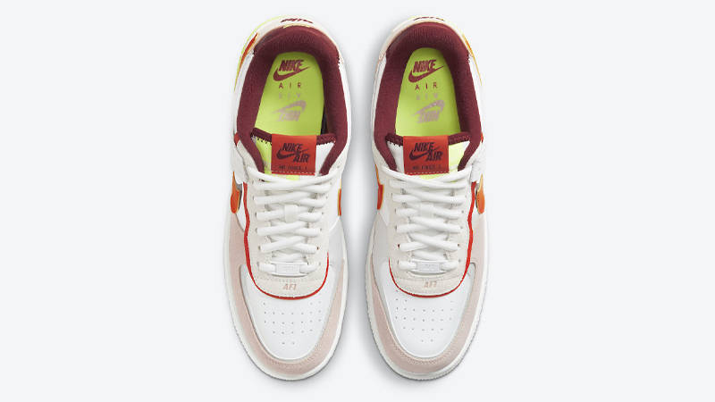 Nike Air Force 1 Shadow Team Red Volt