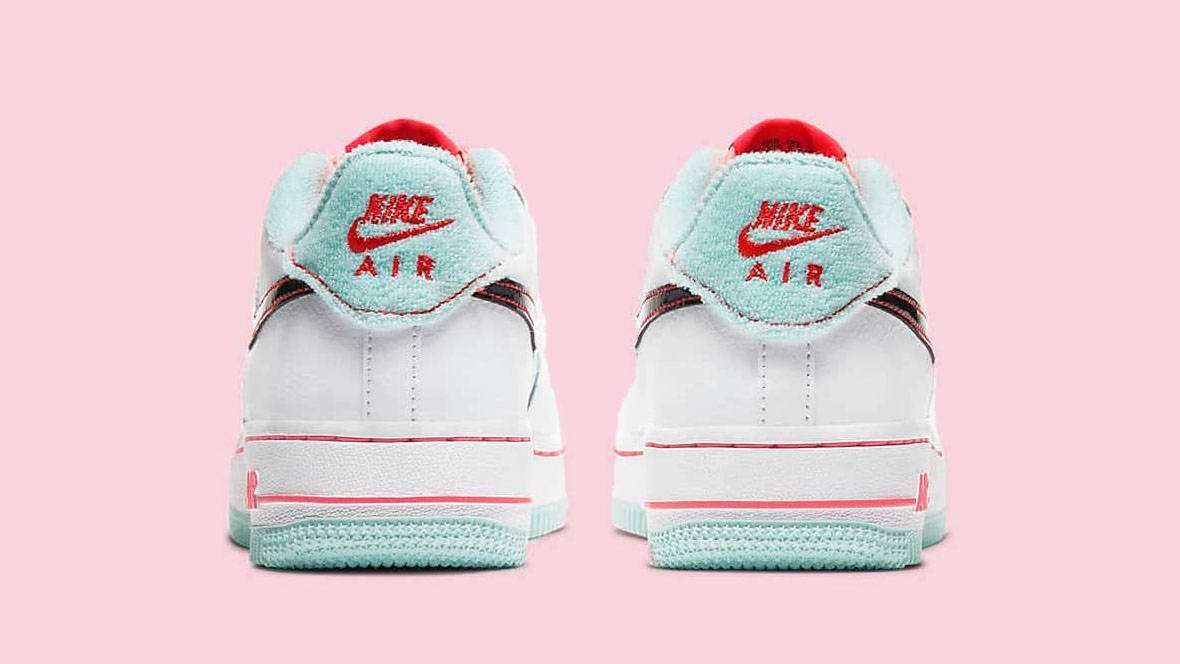 Nike Air Force 1 White Atomic Pink Blue copy