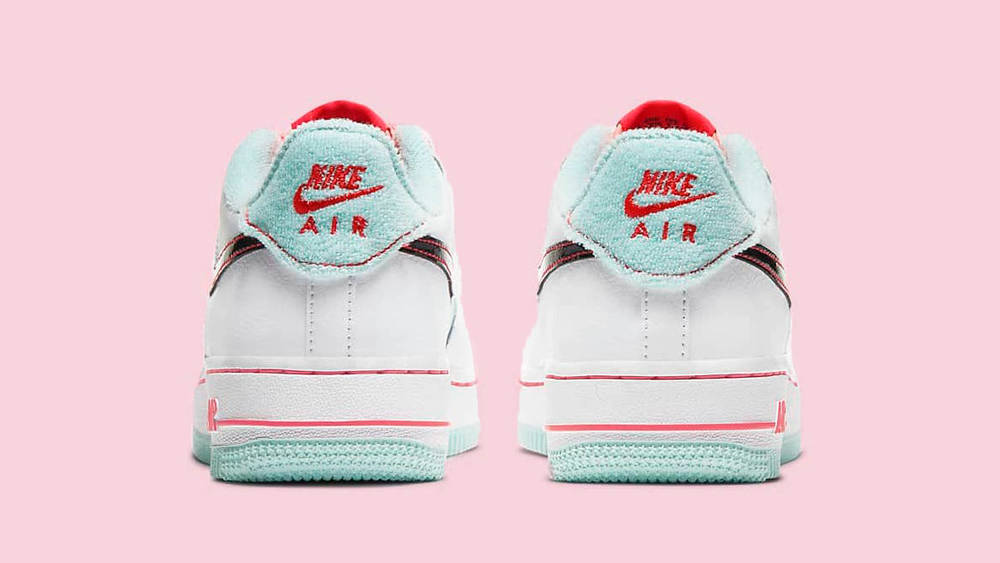Nike Air Force 1 White Atomic Pink Blue copy Nike Air Force 1 White Atomic Pink Blue copy