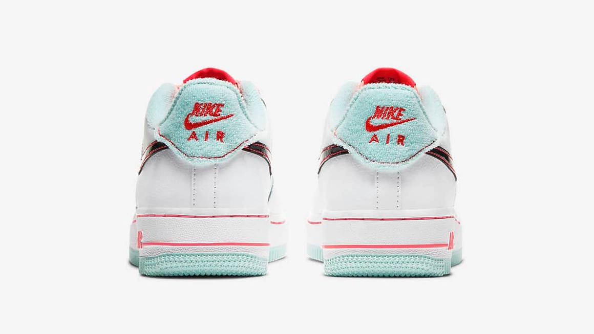 pink and blue air force 1