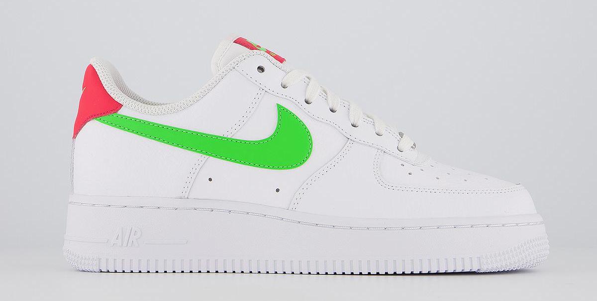 Nike Air Force 1 White Green Strike