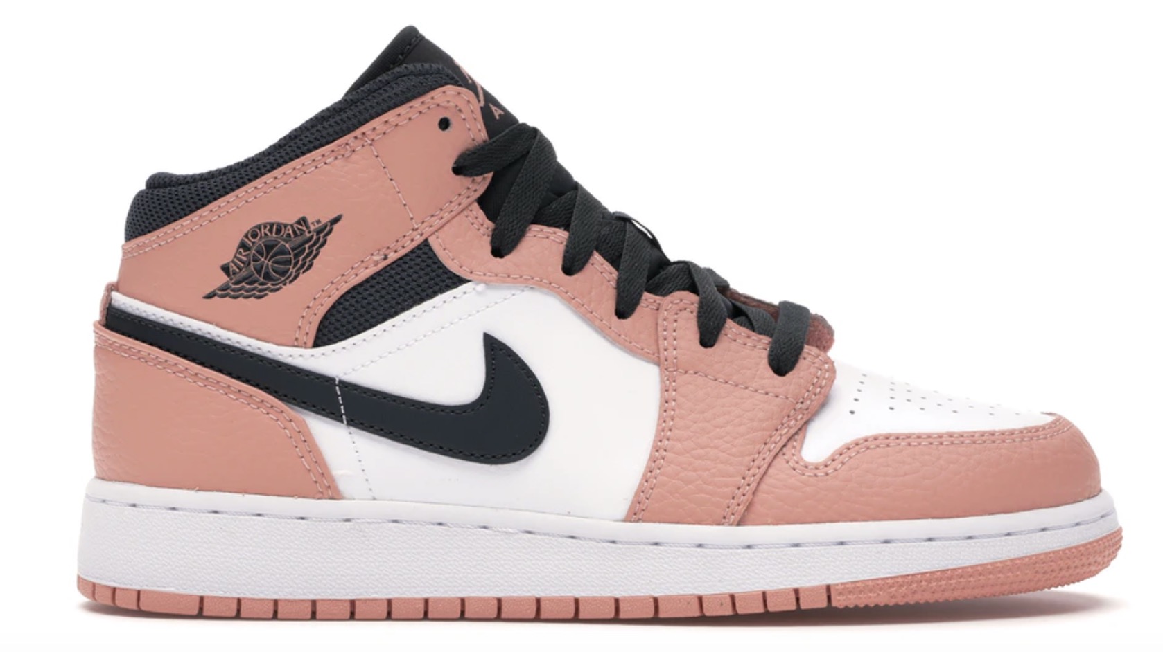 Nike Air Jordan 1 Mid GS Pink Quartz