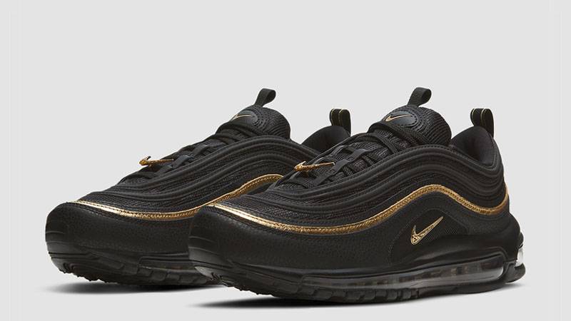 Norm metaal partitie Nike Air Max 97 Black Metallic Gold | Where To Buy | DC2190-001 | The Sole  Supplier