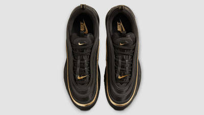 nike air max 97 black and gold mens