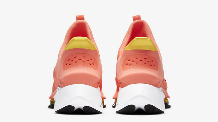 Nike Air Zoom Tempo Next% FlyEase Bright Mango Back