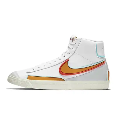 Nike Blazer Mid 77 Infinite White Orange | Where To Buy | DA7233-100 ...