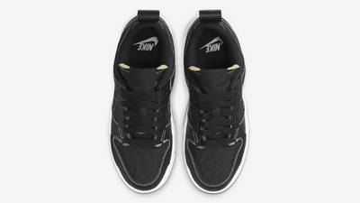 Nike Dunk Low Black White Gum Middle