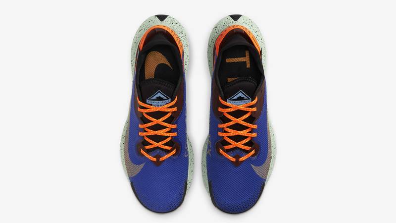 Nike Pegasus Trail 2 Gore-Tex Blue Orange Middle