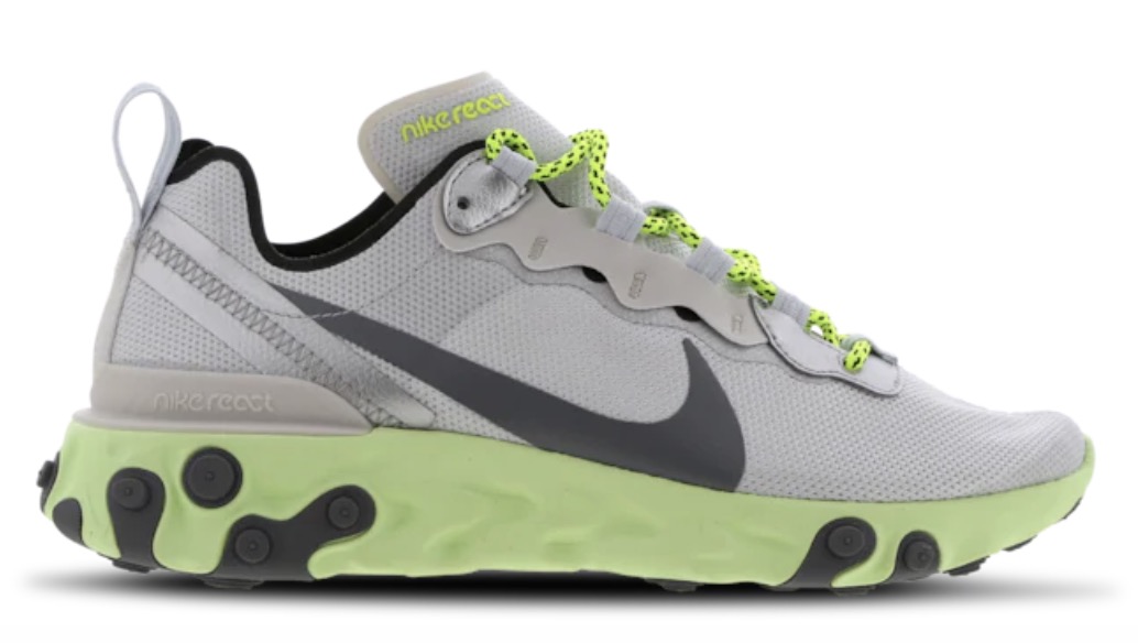 Nike React Element 55 Grey Green