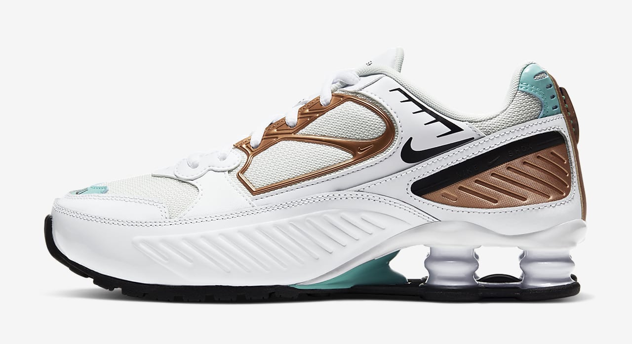 Nike Shox Enigma 9000 White Spruce Aura