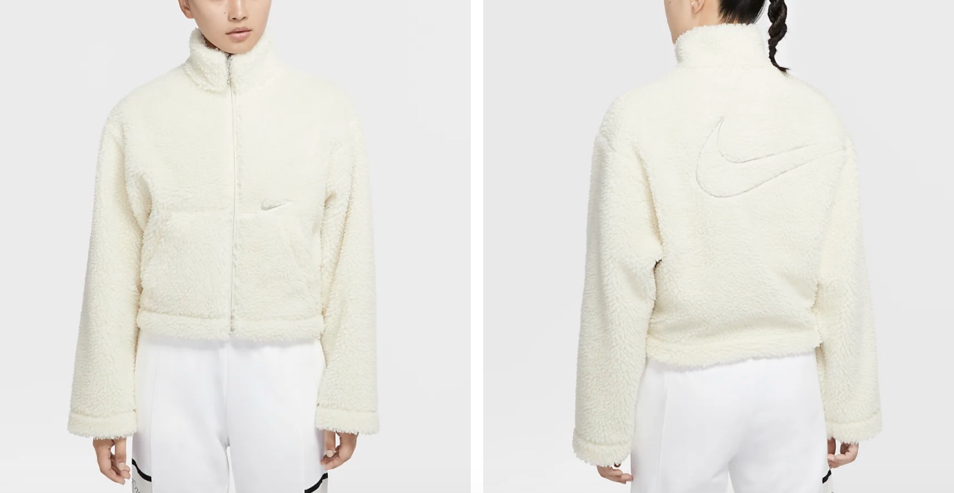 Nike Sportswear Swoosh Jacket Cream