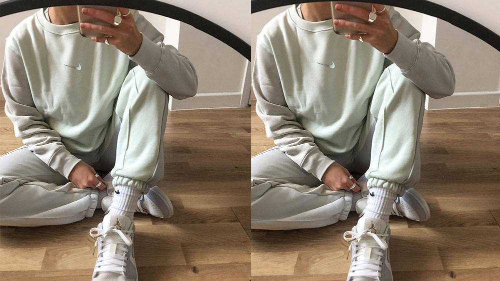 Nike hoodie and sweatpants