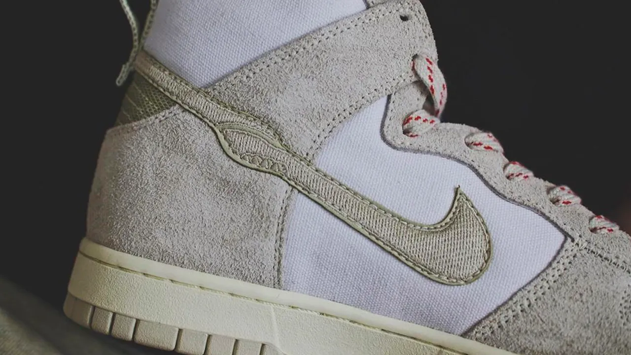 人気話題コラボ！Nike x Notre Dunk High Orewood Brown Notre Nike Dunk High Tan Blue CW3092-100 CW3092-400 Info