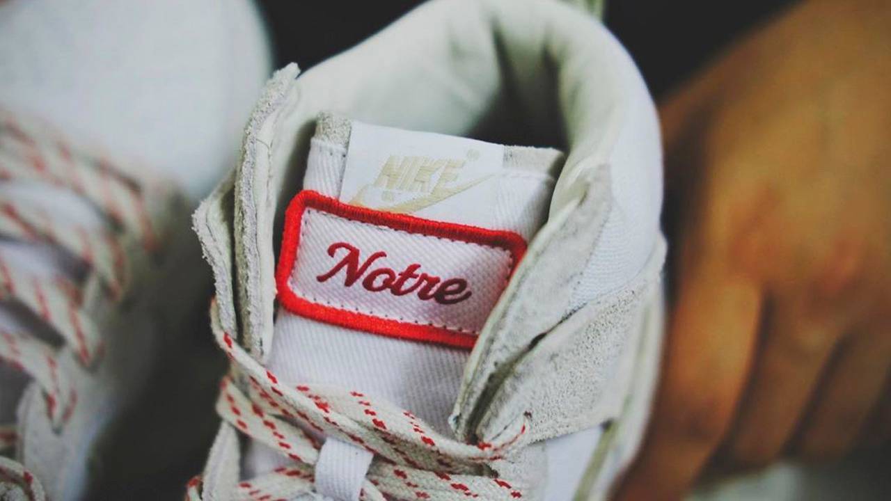 Notre x Nike Dunk High "Light Orewood Brown"