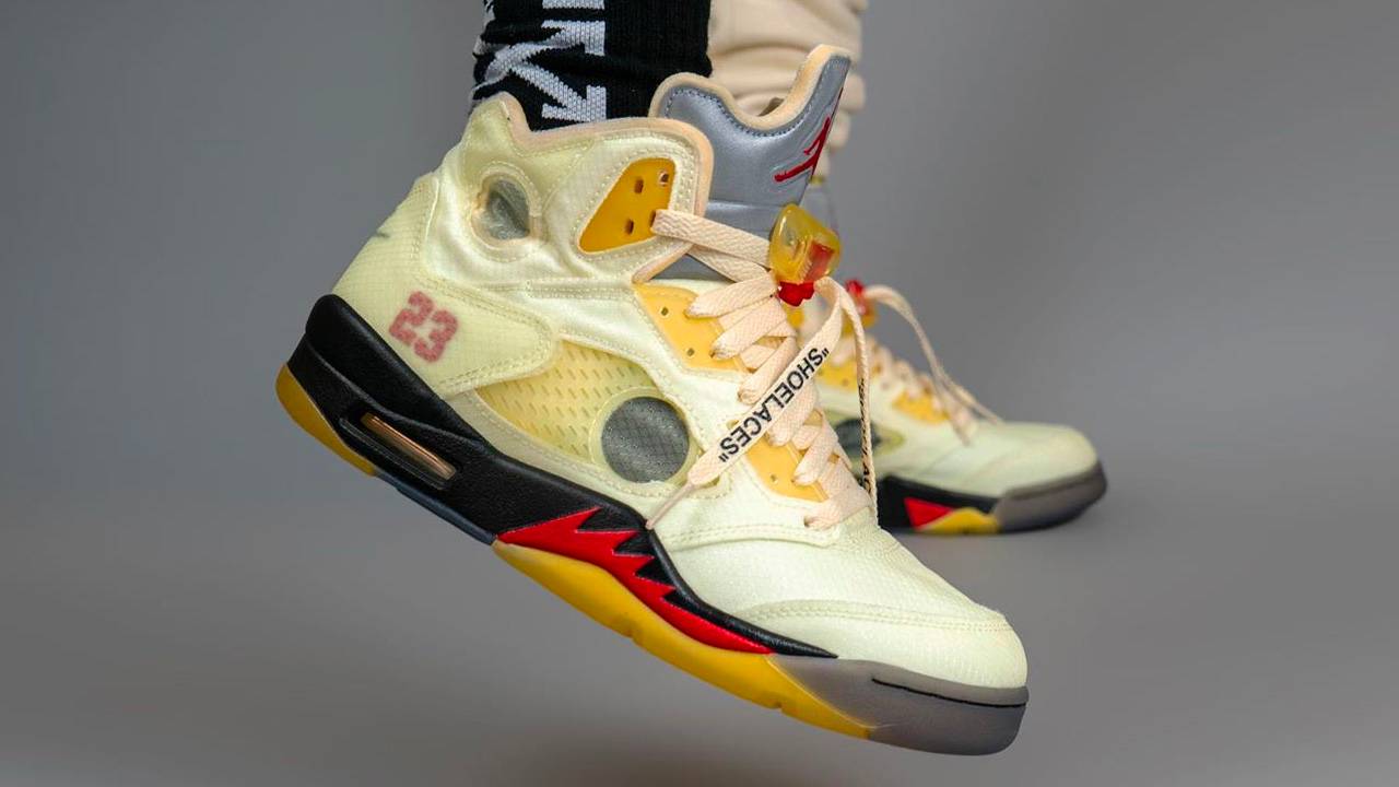 The Off-White x Air Jordan 5 