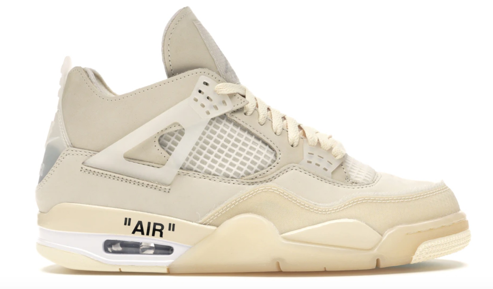 Off-White x Nike Air Jordan 4 Retro Sail