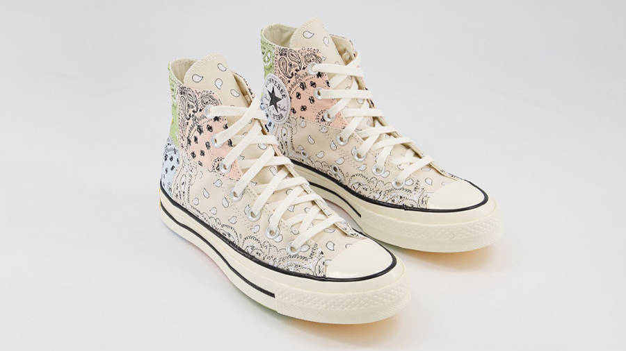 all star hi 70s trainers black natural ivory grey paisley