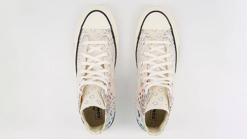 Offspring x Converse All Star Hi 70s Paisley Natural Ivory Middle