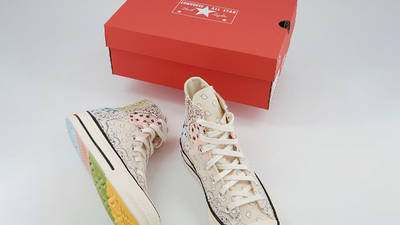 converse all star hi 70s trainers natural ivory paisley